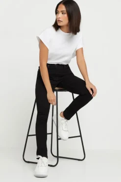 Pixiegirl Petite Black Stretch Skinny Fit Ava Jeans