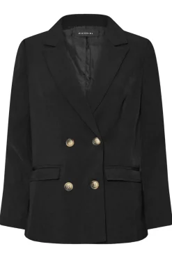 Pixiegirl Petite Black Tailored Double Breasted Blazer