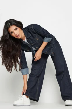 Pixiegirl Petite Indigo Blue Denim Jacket