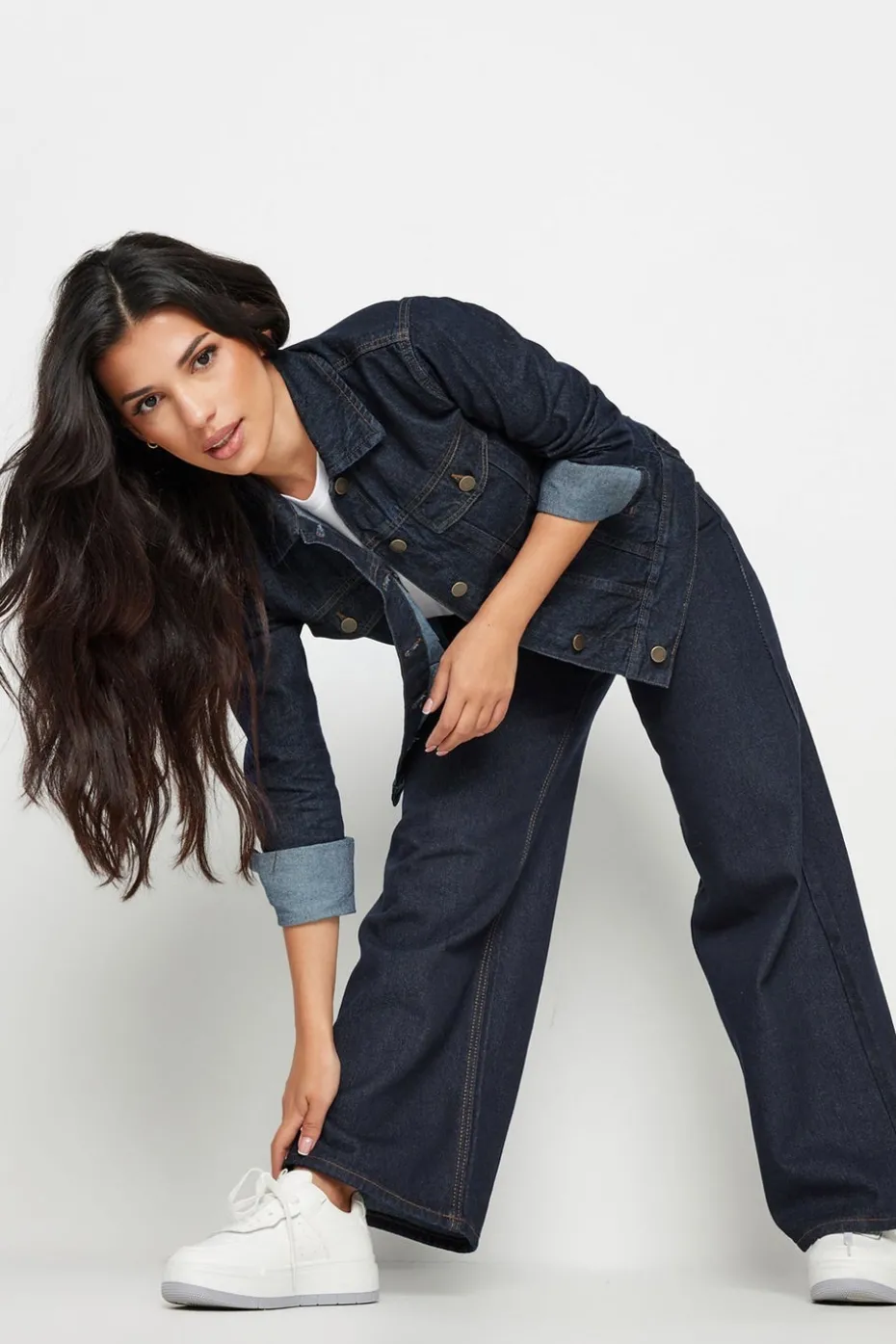 Pixiegirl Petite Indigo Blue Denim Jacket