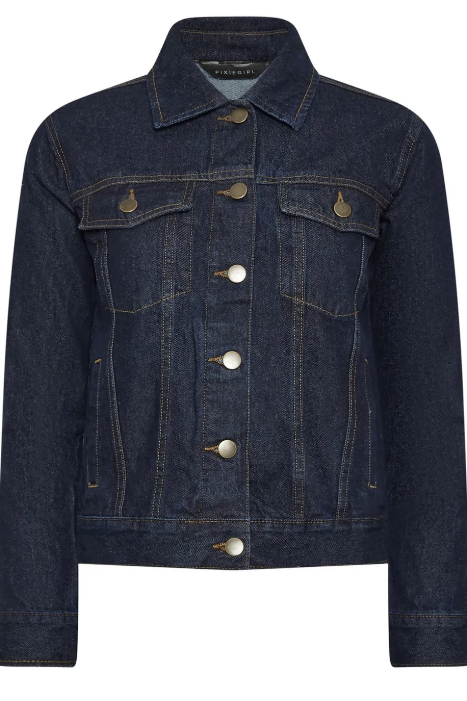 Pixiegirl Petite Indigo Blue Denim Jacket