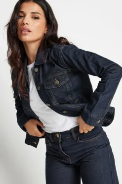 Pixiegirl Petite Indigo Blue Denim Jacket