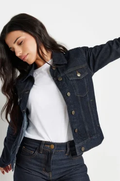 Pixiegirl Petite Indigo Blue Denim Jacket