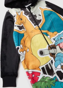 Pokemon Boys Black Onesie (7-13yrs)
