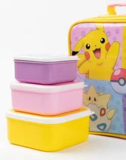 Pokemon Multi Charactor Pose Kids Multicoloured Lunch Sets