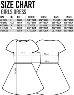 Pokemon Pikachu Grey Kids Short Sleeved Skater Dress (5-14 Years)