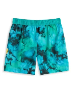 Pokemon Pikachu Kids Green Swim Shorts (4-12 Years)