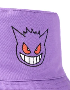 Pokemon Purple Gengar Character Bucket Hat