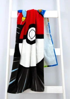 Pokémon Red Unite Beach Pool Towel