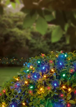 Premier Decorations 200 LED Multi-coloured Battery Operated String Lights