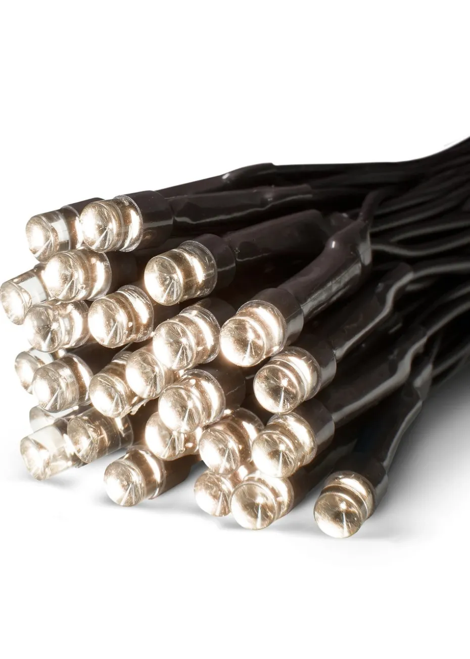 Premier Decorations 200 LED Warm White Battery Operated String Lights