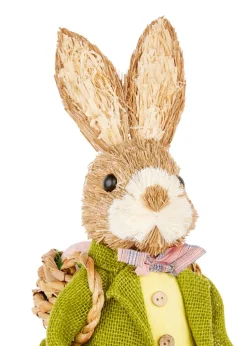 Premier Decorations Aubrey Rustic Rabbit in Lime Jack