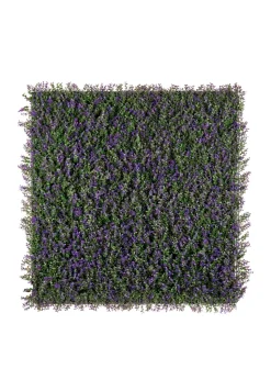 Premier Decorations Lavender Artificial Living Wall Panel (100cm x 100cm)