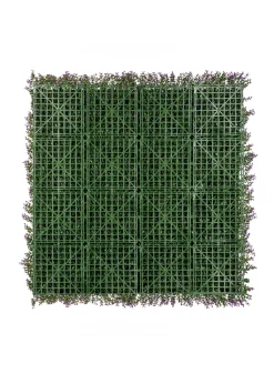 Premier Decorations Lavender Artificial Living Wall Panel (100cm x 100cm)