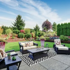 Premier Decorations Nirvana Reversible Outdoor Eco Rug