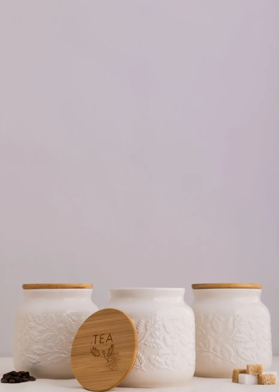 Price & Kensington Acorn Tea, Coffee, Sugar Set