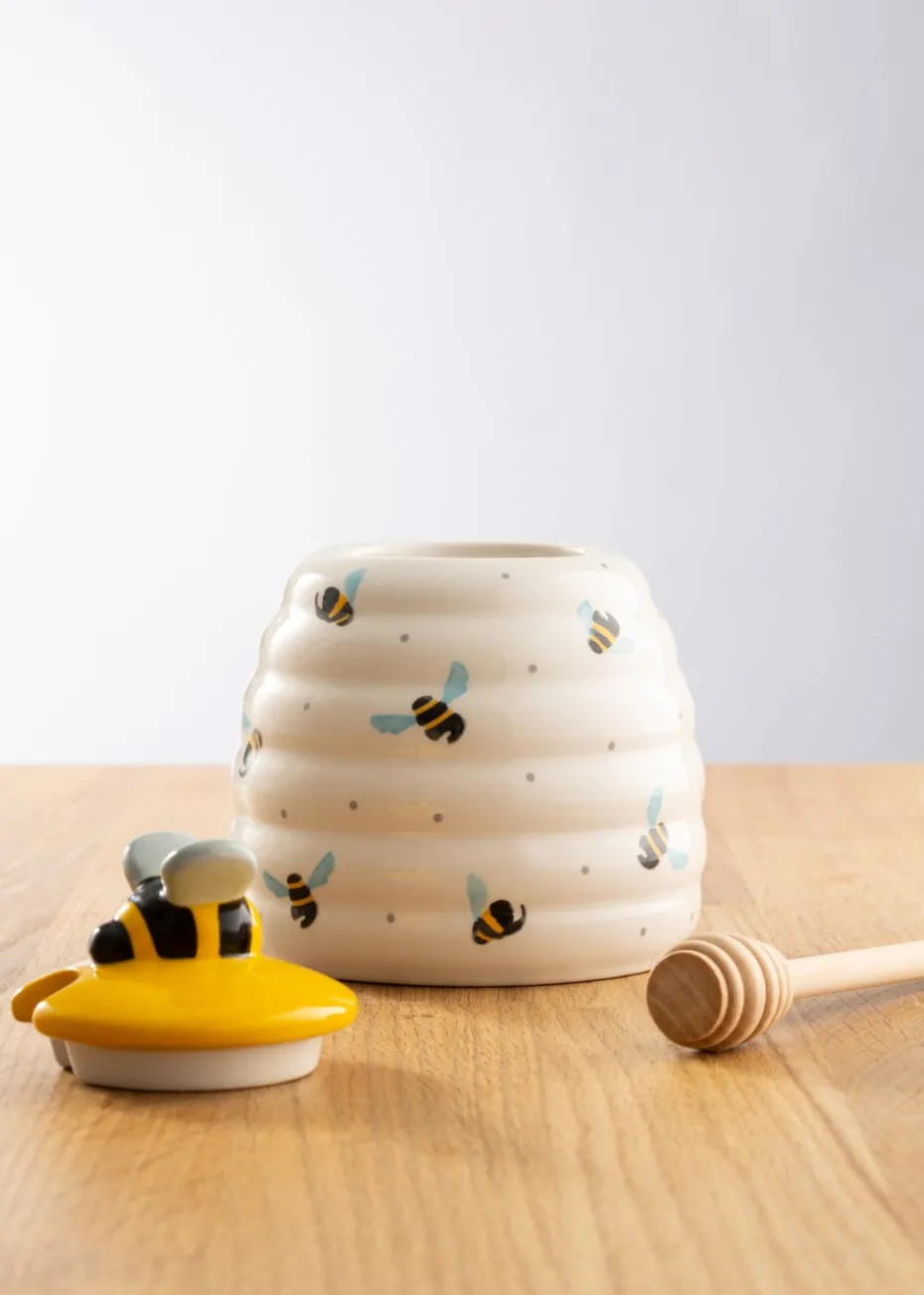Price & Kensington Sweet Bee Honey Pot and Drizzler