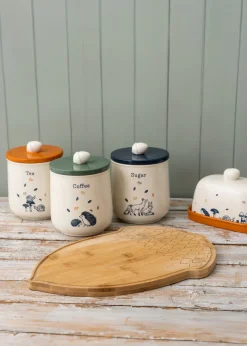 Price & Kensington Woodland Tea, Coffee, Sugar Set