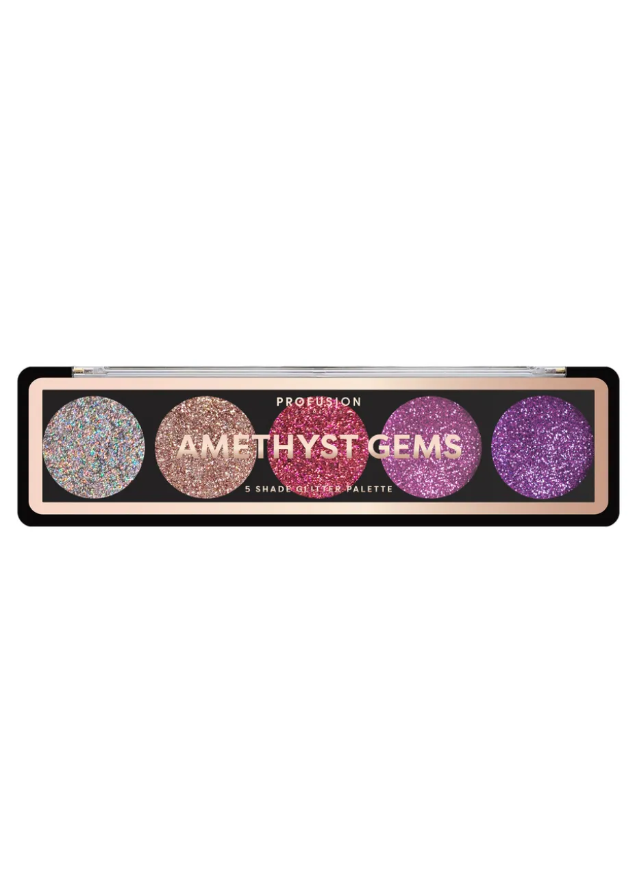 Profusion Cosmetics Glitter Amethyst Gems