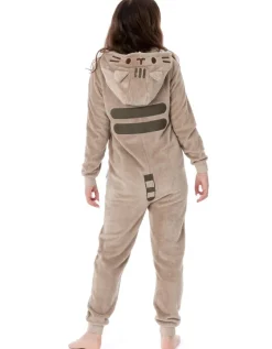 Pusheen Brown Girls Novelty Onesie (9-14 Years)