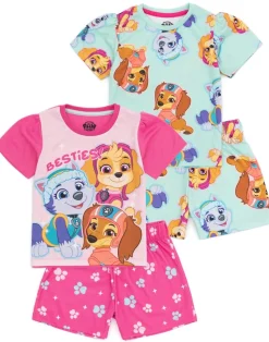 Pusheen Kids Shortie Multi Coloured Pyjamas 2 Pack (2-14 Years)