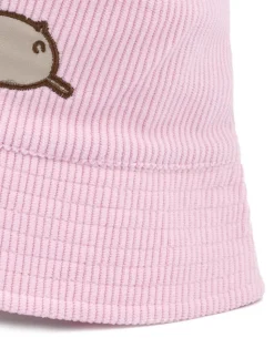 Pusheen Pink Ripped Embroidered Bucket Hat