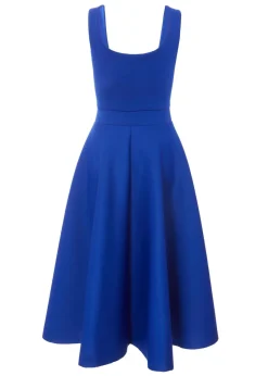 Quiz Blue A Line Midi Dress