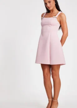 Quiz Pink A Line Mini Dress