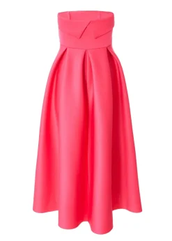 Quiz Purple Bandeau Skater Dress