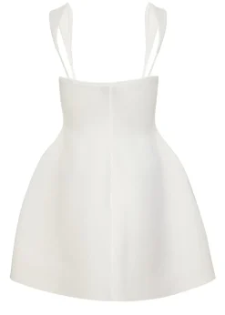 Quiz White A-Line Mini Dress