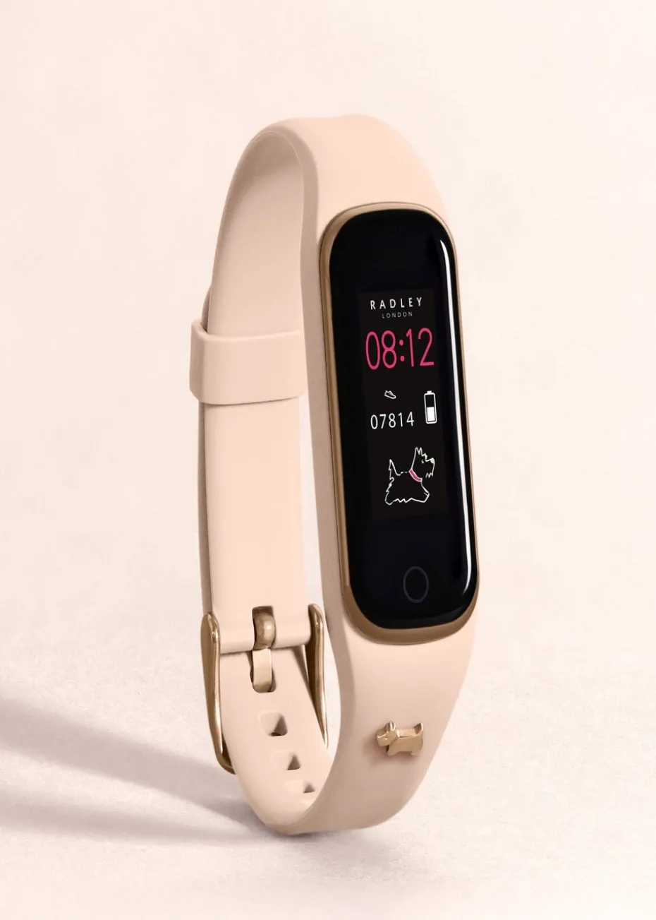 Radley London Pink Series 8 Cobweb Silicone Watch