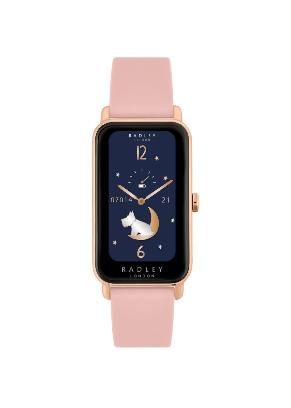 Radley London Pink Series 21 Cobweb Silicone Watch