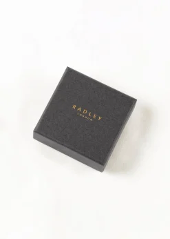 Radley London Sterling Silver Blue Heart Stone Necklace