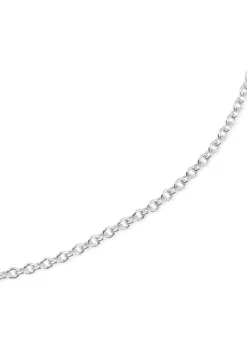 Radley London Sterling Silver Blue Heart Stone Necklace