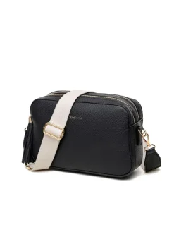 Raffaella Black Cross Body Camera Bag