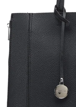 Raffaella Black Large Shopping Bag