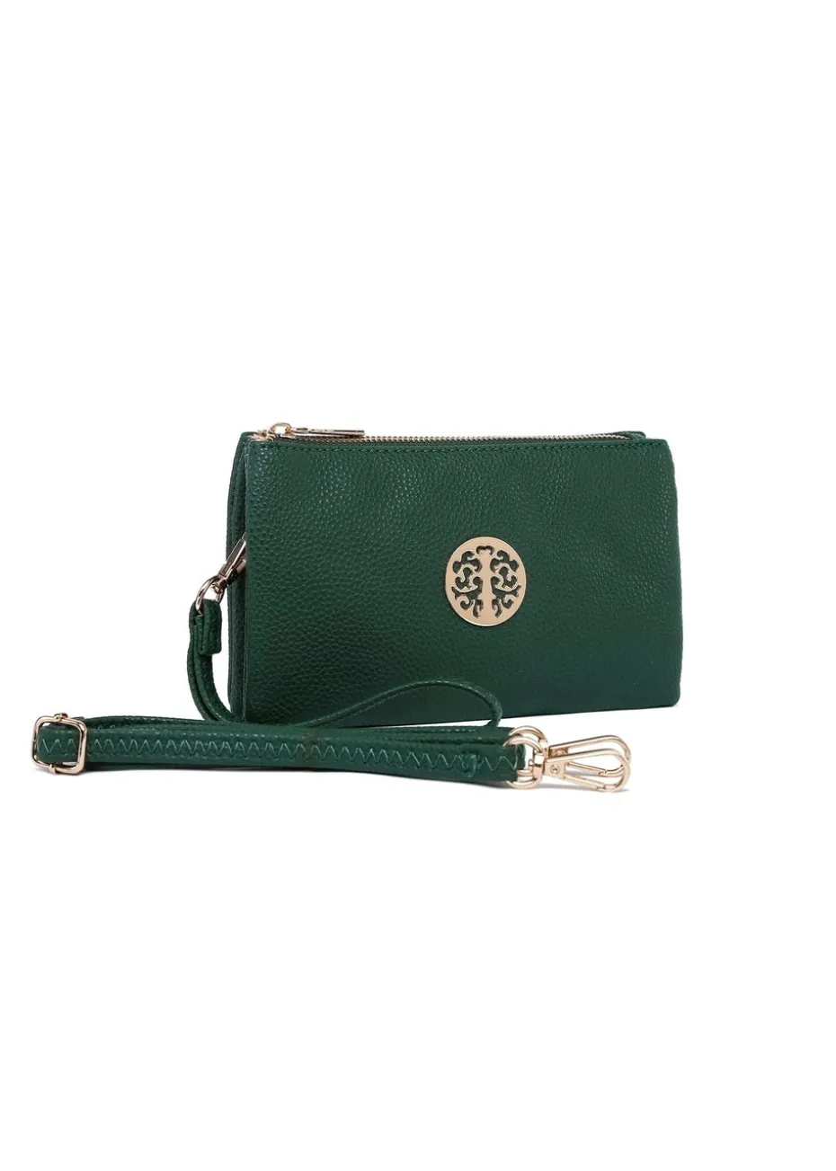 Raffaella Green Clutch Purse