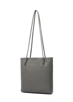 Raffaella Grey Slim Tote Shoulder Bag