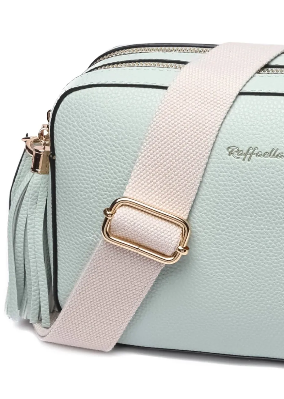 Raffaella Mint Cross Body Camera Bag