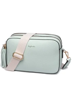 Raffaella Mint Cross Body Camera Bag