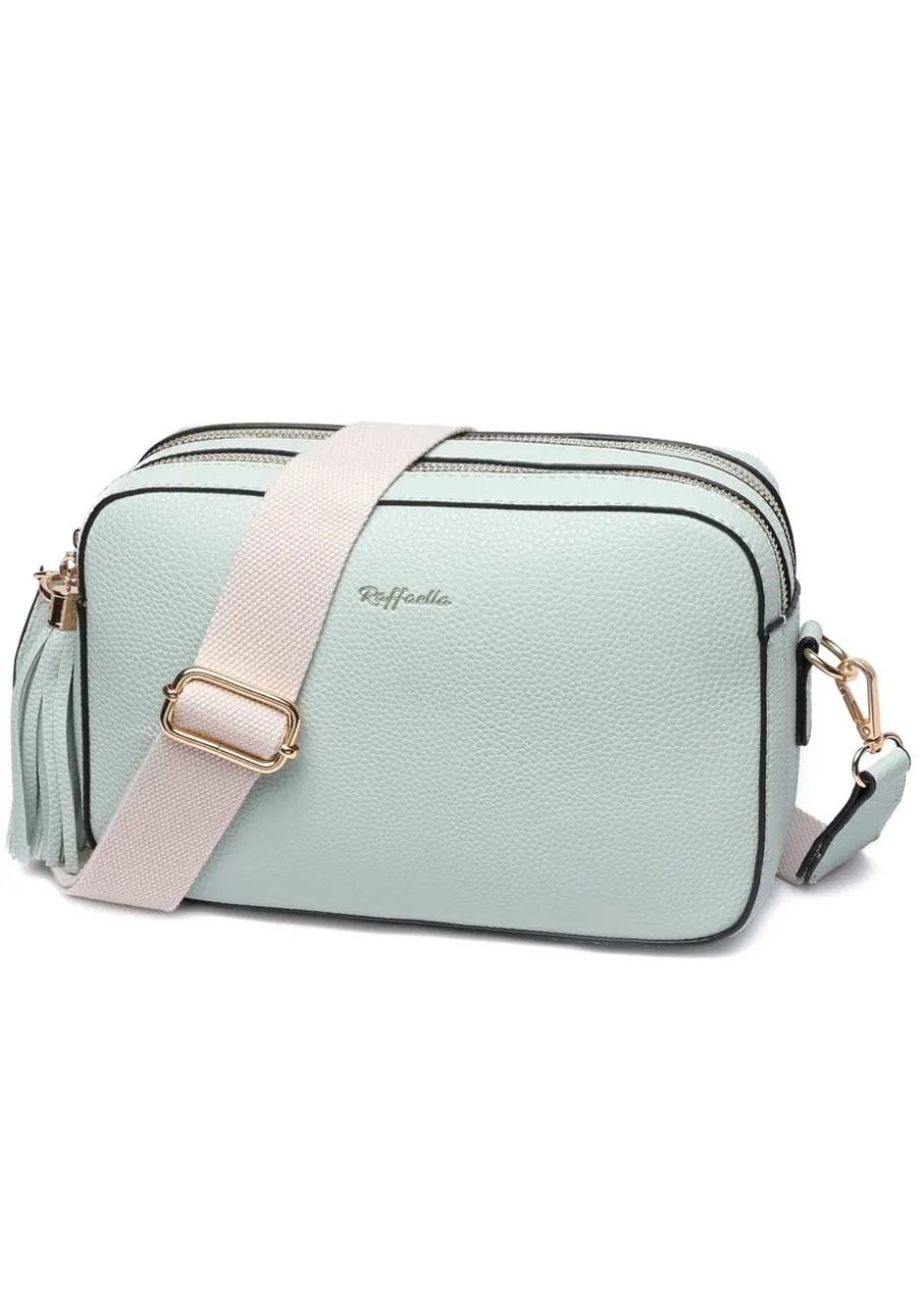 Raffaella Mint Cross Body Camera Bag