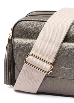 Raffaella Silver Cross Body Pocket Camera Bag