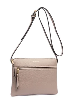 Raffaella Stone Front Pocket Cross Body Bag