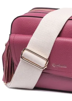 Raffaella Wine Cross Body Pocket Camera Bag