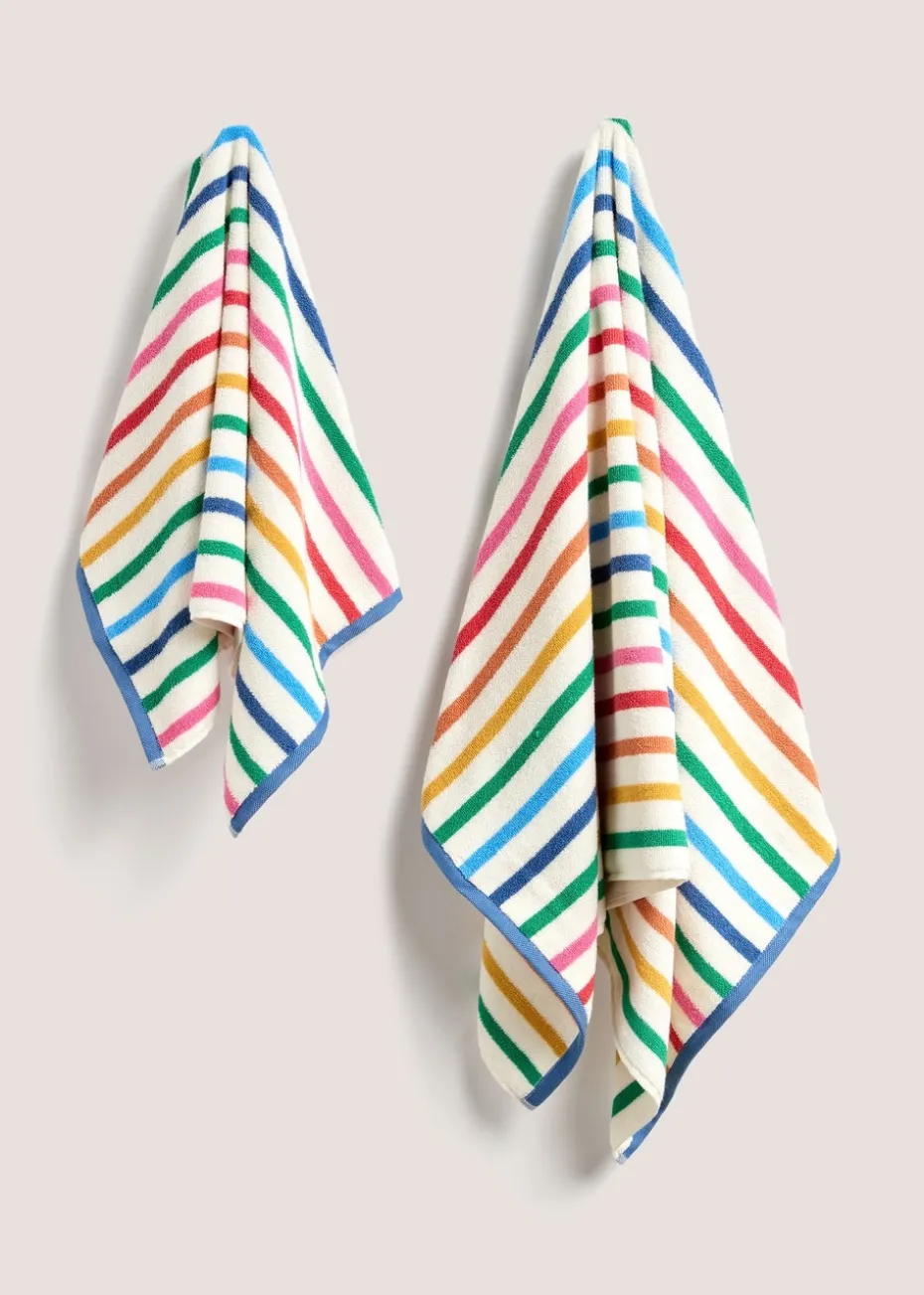 Rainbow Stripe Towel