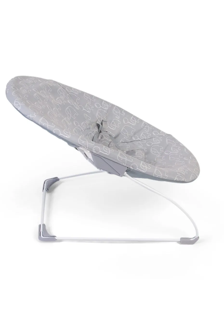 Red Kite Bambino Bouncer Grey Elephant Parade Bounce Chair (50cm x 50cm x 55cm)