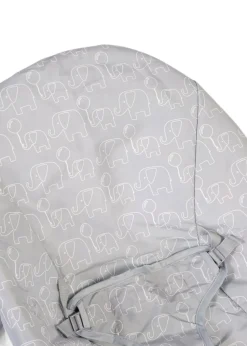 Red Kite Bambino Bouncer Grey Elephant Parade Bounce Chair (50cm x 50cm x 55cm)