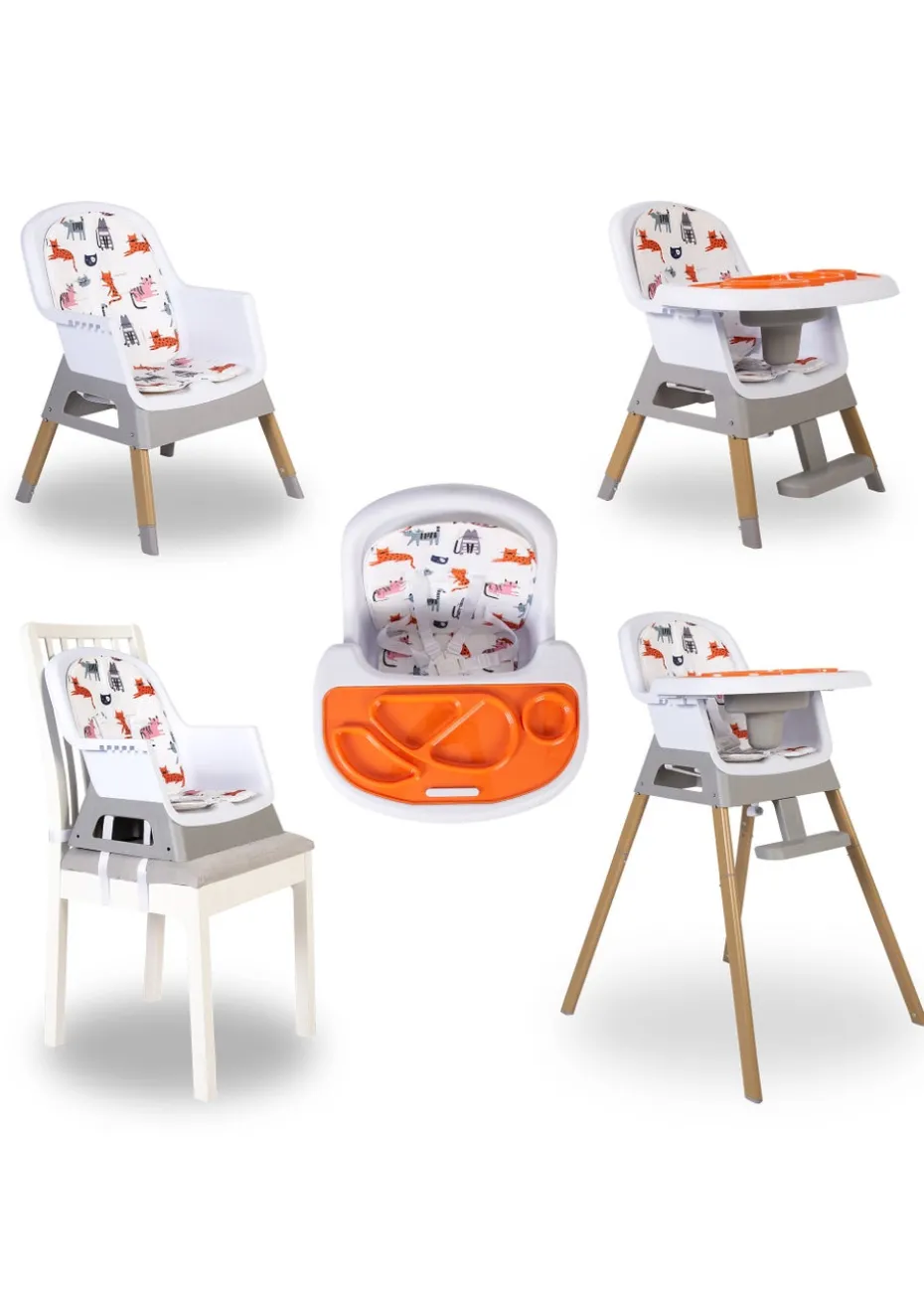 Red Kite Feed Me Snak 4 in 1 Highchair (97cm x 57cm x 69cm)