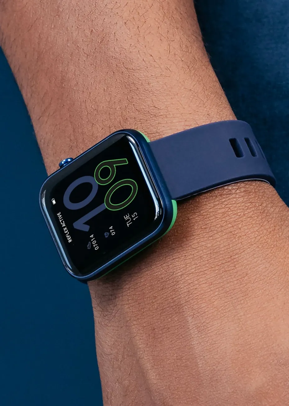 Reflex Active Navy Series 12 Strap Smart Watch