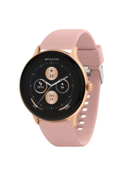 Reflex Active Series 22 Pink Silicone Strap Watch